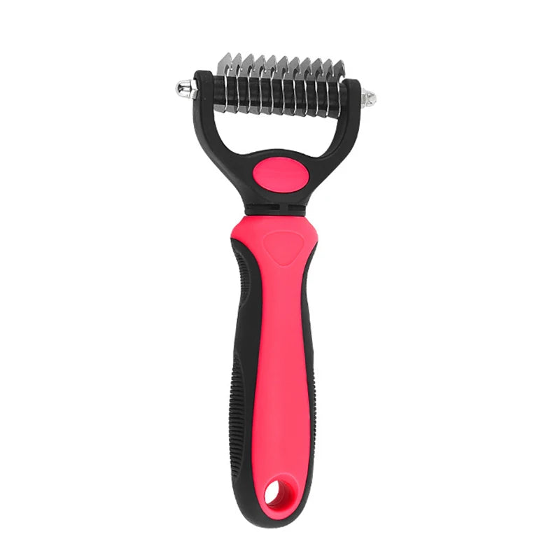 Brosse Anti-Mue pour Chien et Chat – Élimine jusqu'à 90% des Poils Morts